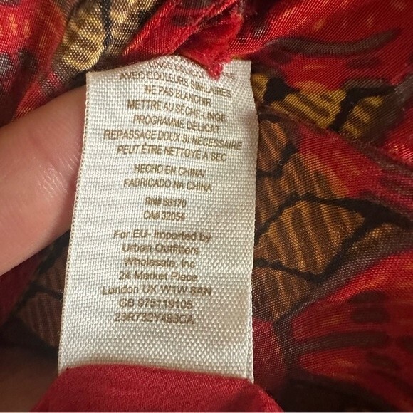 Free People Boho Backless Mini Dress Size S - Picture 6 of 6